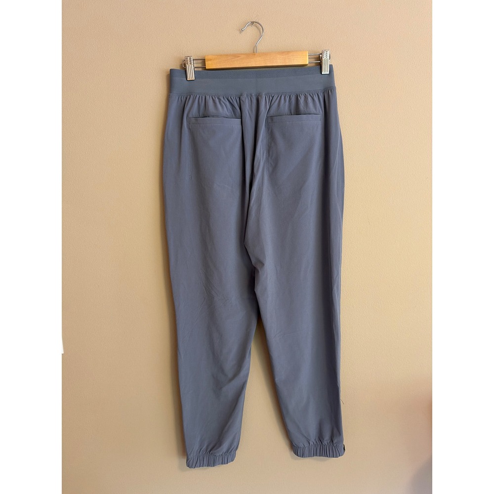Athleta Skyline Pant II Gray Blue Tapered Jogger Ankle Zip Women Size 4 - Picture 2 of 3